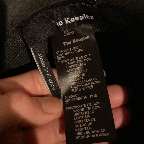 Stylish Black Felt and Leather Hat from The Kooples! - Picture 3 of 4